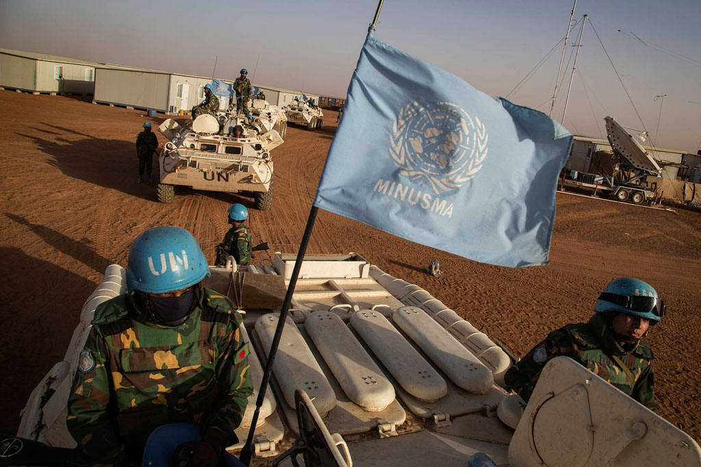 Peacekeepers from the MINUSMA. Photo: MINUSMA/Marco Dormino