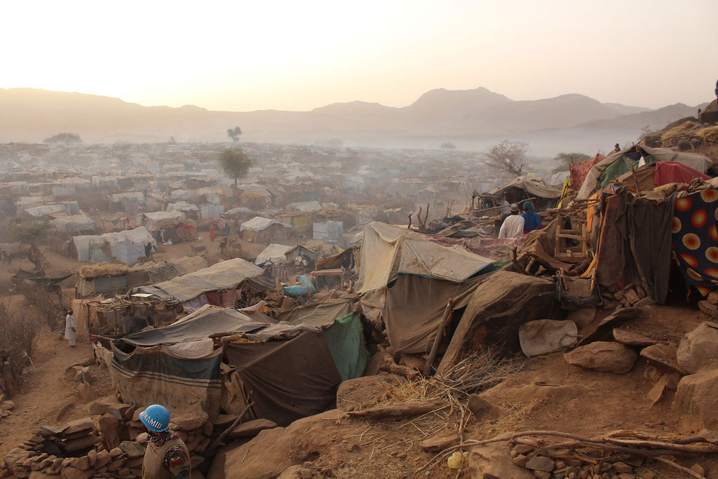Morning in Sortony camp for Internally Displaced Persons, Darfur. 16 March 2016. Photo: WFP/Marc Prost