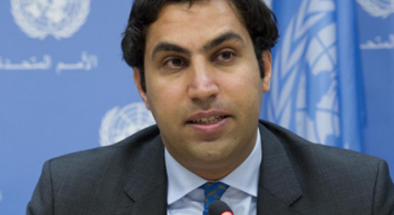 Ahmad Alhendawi, the Secretary-General’s Envoy on Youth.