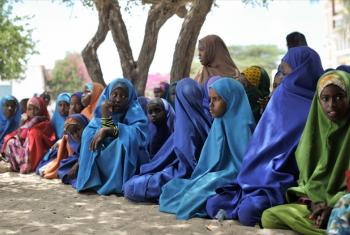 Young girls in Somalia.