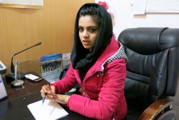 Meena Mostayed, head of Radio Sana.