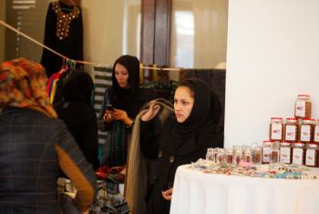 Businesswomen in Kabul. Photo
