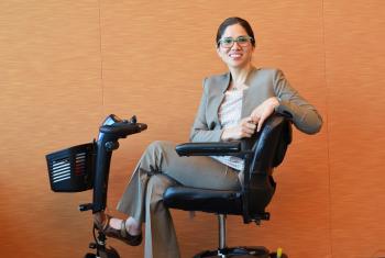 Relatora de la ONU sobre los derechos de las personas con discapacidad, Catalina Devandas Aguilar.