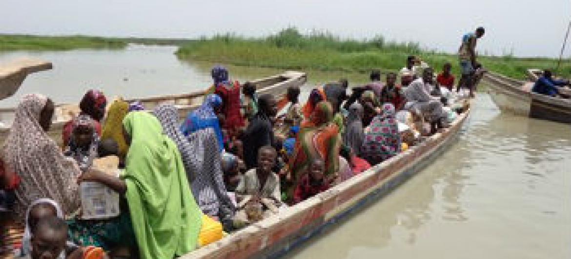 Refugiados nigerianos. Foto: Acnur