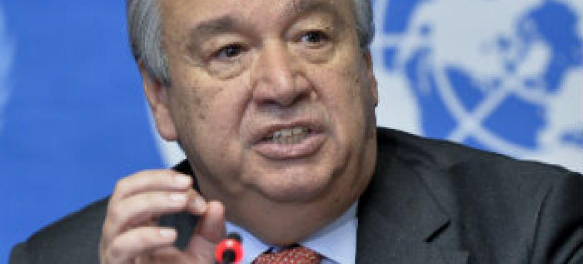 António Guterres. Foto: ONU/Jean-Marc Ferré
