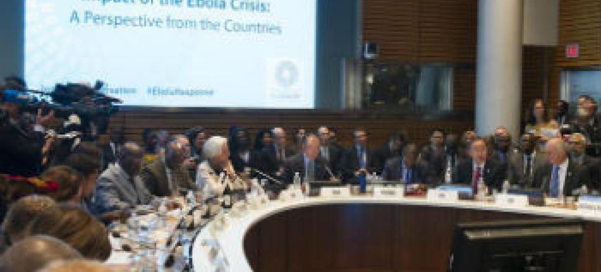 Reunião realizada em Washington, na sede do Banco Mundial. Foto: ONU/Eskinder Debebe