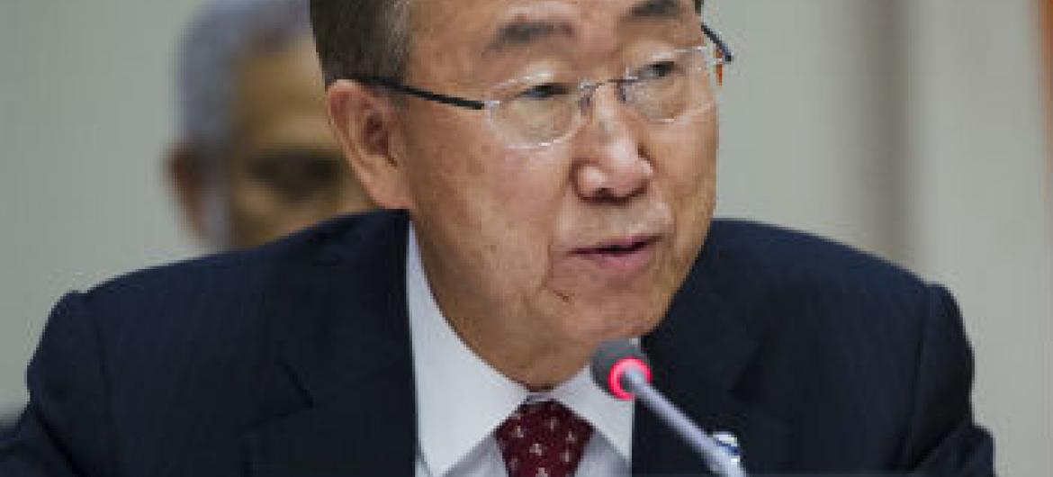 Ban Ki-moon. Foto: ONU/Amanda Voisard