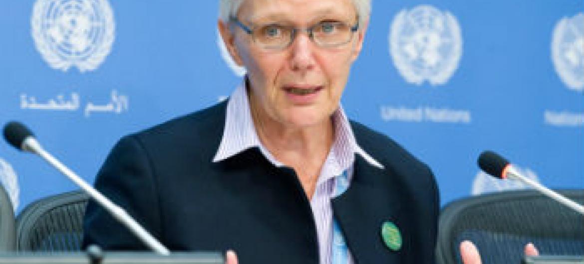 Margareta Wahlström. Foto: ONU/Evan Schneider