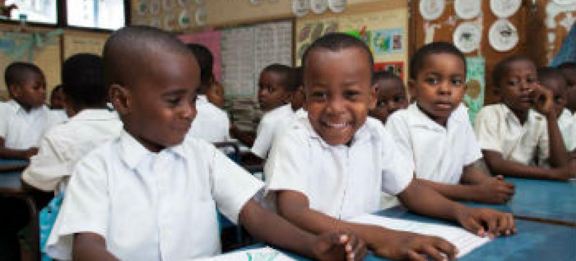 Agências divulgam relatório sobre crianças fora da escola. Foto: Unicef