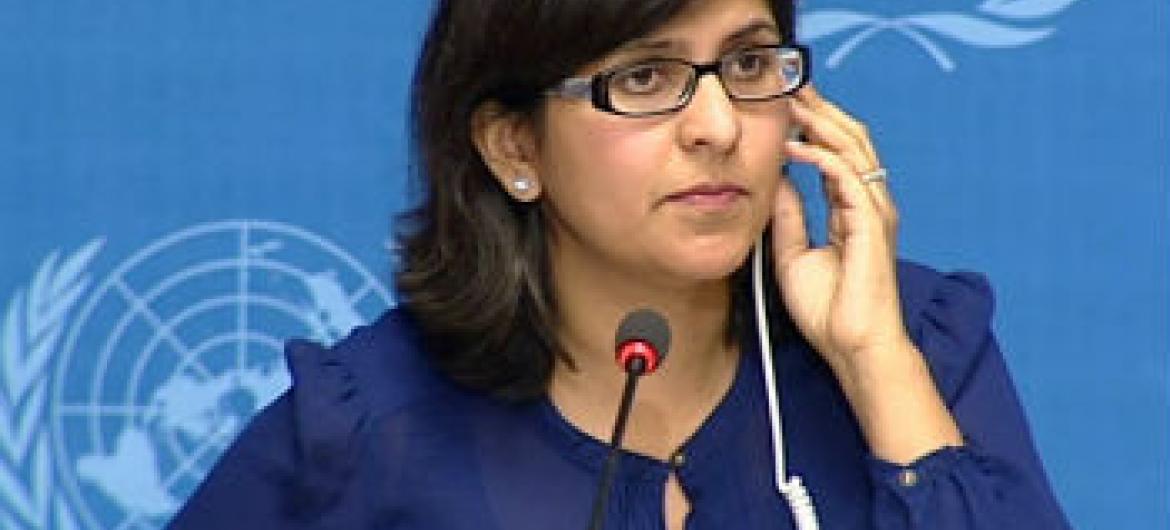 Ravina Shamdasani. Foto: ONU