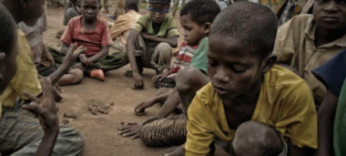 Crianças centro-africanas. Foto: Acnur/O. Laban-Mattei