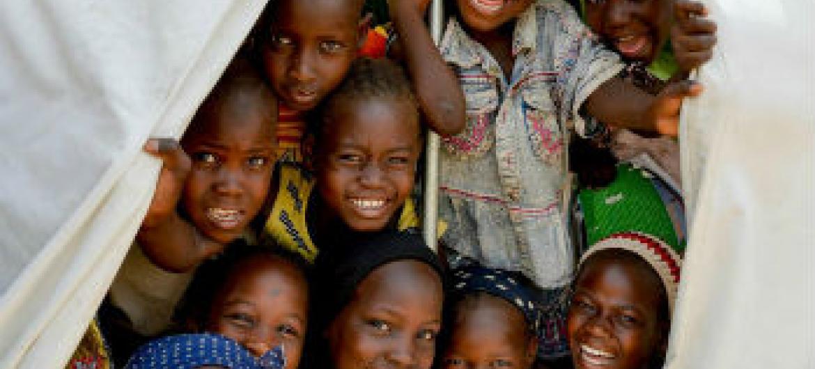 Crianças na Nigéria. Foto: Unicef