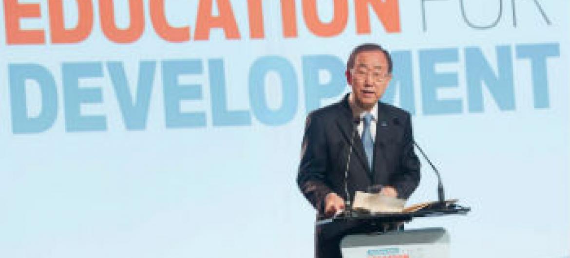 Ban Ki-moon participa da Conferência Global em Oslo, Noruega. Foto: ONU/Rick Bajornas