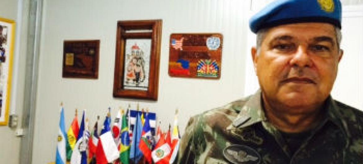 General José Luiz Jaborandy Jr. Foto: Rádio ONU