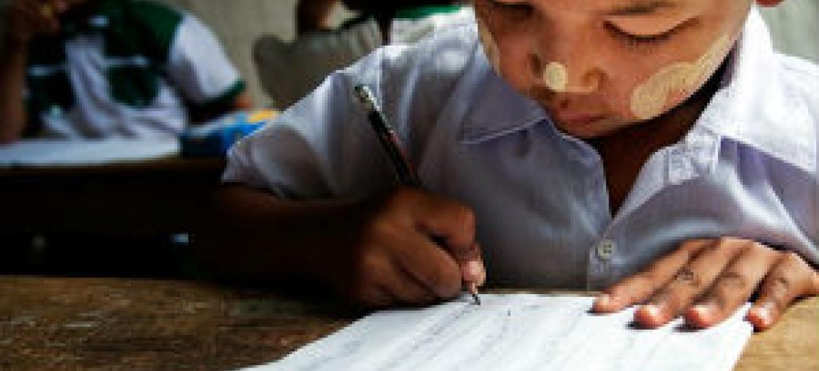 Meta é garantir educação a todas as crianças. Foto: Unesco