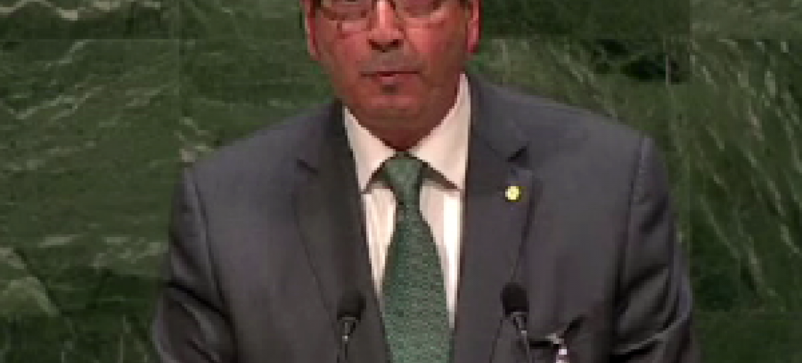 Eduardo Cunha fala na Assembleia Geral da ONU