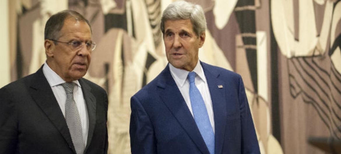 Sergey Lavrov e John Kerry