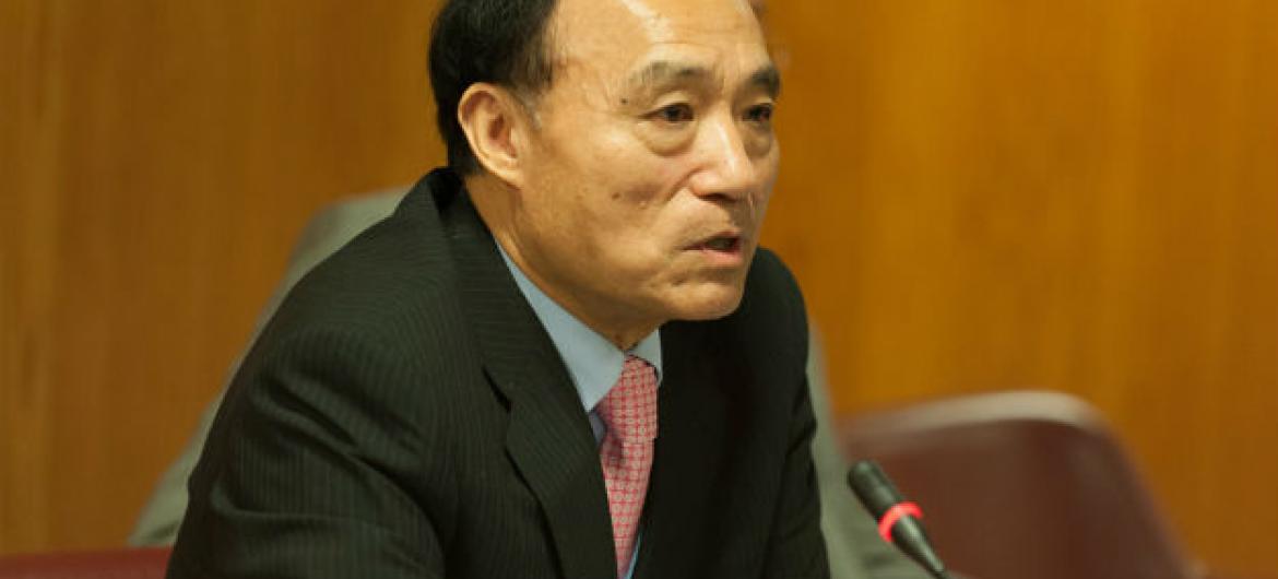 Secretário-geral da União Internacional de Telecomunicações, UIT, Houlin Zhao. Foto: UIT/D. Woldu