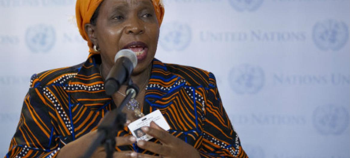 Nkosazana Dlamini-Zuma. Foto: ONU/Rick Bajornas