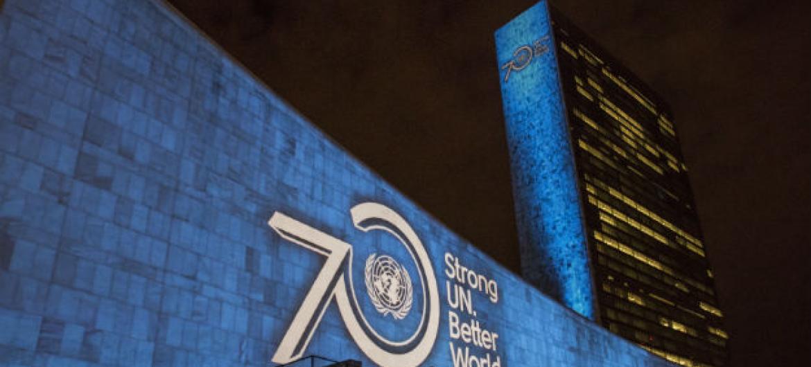 Comemoração dos 70 Anos das Nações Unidas. Foto: ONU/Cia Pak