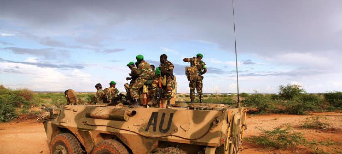 Tropas da União Africana em Gedo, Somália. Foto: AU UN IST/Mahamud Hassan