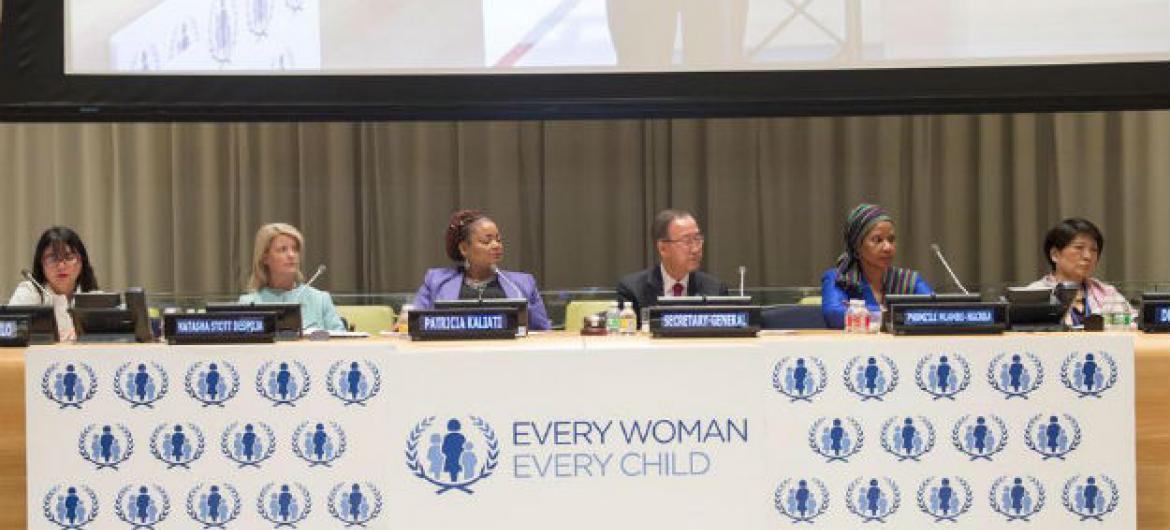 Evento de alto nível durante a 60ª sessão da Comissão sobre o Estatuto da Mulher, Every Woman Every Child, ou “Cada Mulher, Cada Criança.” Foto: ONU/Eskinder Debebe