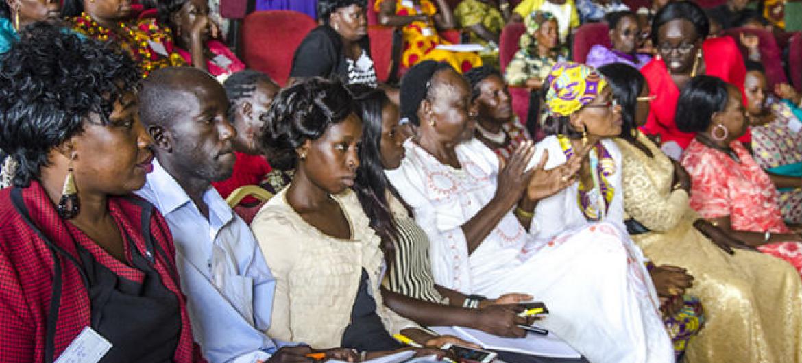 Participantes da conferência em Juba, no Sudão do Sul. Foto: ONU Mulheres/Ezra York Wani
