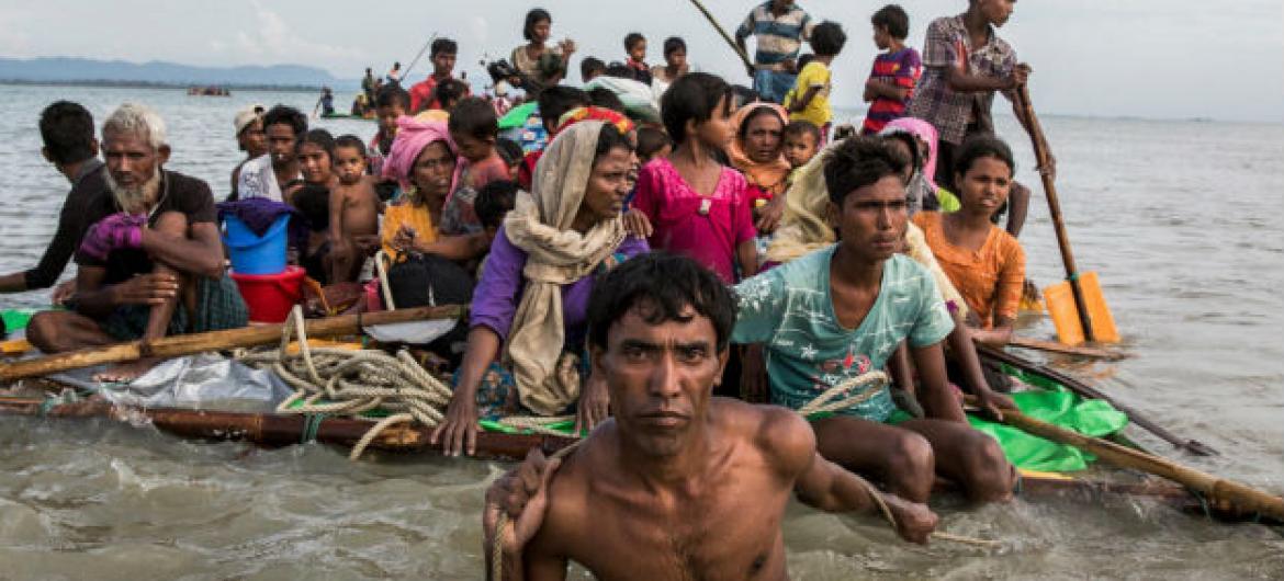Segundo o porta-voz do Acnur, mais de 100 refugiados rohingya morreram afogados em naufrágios e incidentes com embarcações desde o início da crise em 25 de agosto. Foto: Acnur/Andrew McConnell