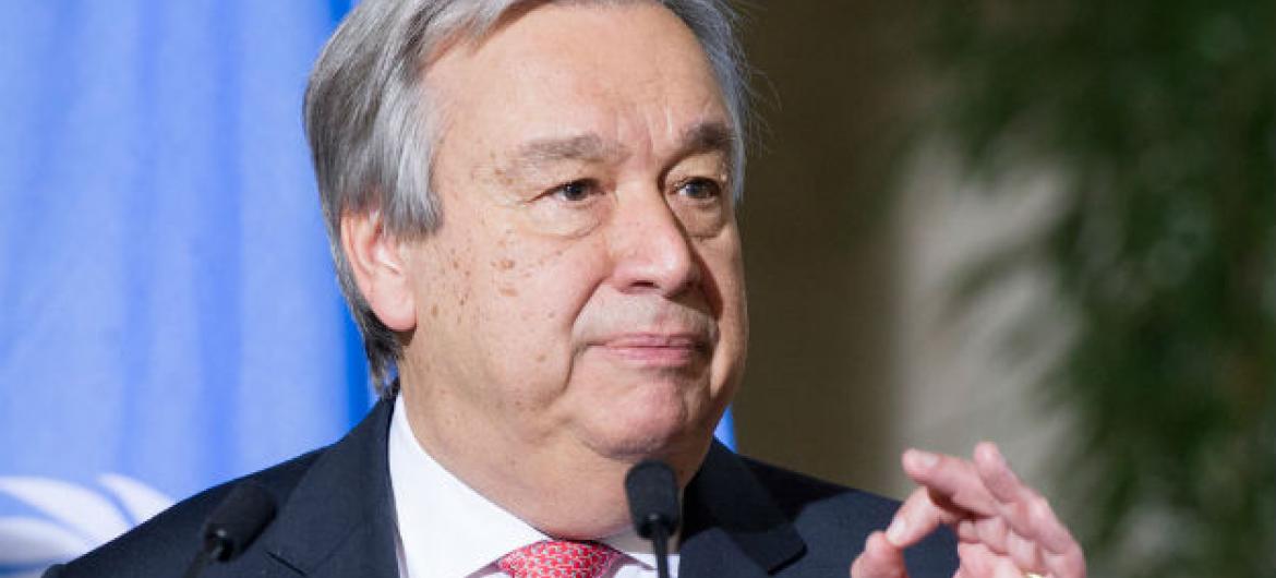 António Guterres reafirma apoio à República Centro-Africana e ao papel da Minusca. Foto: ONU/Violaine Martin