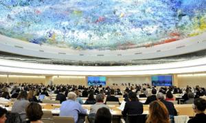 Conselho de Direitos Humanos da ONU. Foto: ONU/Jean-Marc Ferré