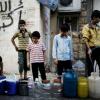 Residentes em Alepo sem acesso a água potável. Foto: Unicef/Romenzi