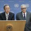 Ban Ki-moon anuncia saída de Lakhdar Brahimi. Foto: ONU/JC McIlwaine