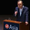 Ban Ki-moon discursa na Asia Society. Foto: ONU
