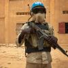 Capacete azul em Kidal, Mali. Foto: Minusma/Marco Dormino