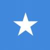 Bandeira da Somália.