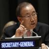Ban Ki-moon em pronunciamento nesta sexta-feira, 6 de março. Foto: ONU/Evan Schneider