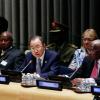 Ban Ki-moon participa do debate temático. Foto: ONU/Evan Schneider
