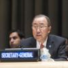 Ban Ki-moon na Assembleia Geral da ONU. Foto: ONU/Mark Garten