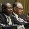 Geraldo Martins discursou nesta quarta-feira na sede da ONU, em Nova Iorque. Foto: ONU/Evan Schneider