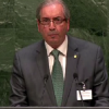 Eduardo Cunha fala na Assembleia Geral da ONU