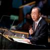 Secretário-geral da ONU, Ban Ki-moon, na abertura da Cúpula das Nações Unidas sobre o Desenvolvimento Sustentável. Foto: ONU/Kim Haughton