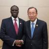 Ban Ki-moon e Michel Kafando. Foto: ONU/Eskinder Debebe.