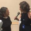 Bia Lessa em entrevista à Rádio ONU. Foto: Rádio ONU.