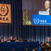 Yukiya Amano discursou na abertura da Conferência Geral da Aiea. Foto: Aiea