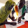 Eleições na Côte d’Ivoire. Foto: ONU/Hien Macline