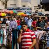 Pessoas em um mercado em Ramala, na Cisjordânia. Foto: Banco Mundial/Arne Hoel