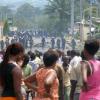 Protestos em Bujumbura, Burundi, após a reeleição do presidente Pierre Nkurunziza. Foto: Irin/Desire Nimubona
