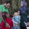 Família de refugiados sírios. Foto: Acnur/I.Prickett