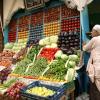 Venda de frutas e vegetais em um mercado no Egito. Foto: FAO