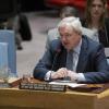 Stephen O’Brien em discurso no Conselho de Segurança. Foto: ONU/Manuel Elias